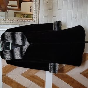 Rachel Zoe faux fur coat